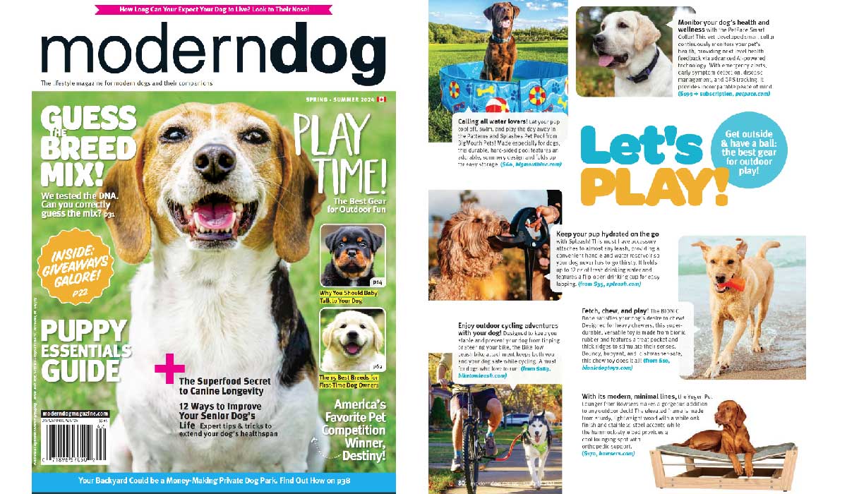 BIONIC® Featured in Modern Dog 2024 Issue